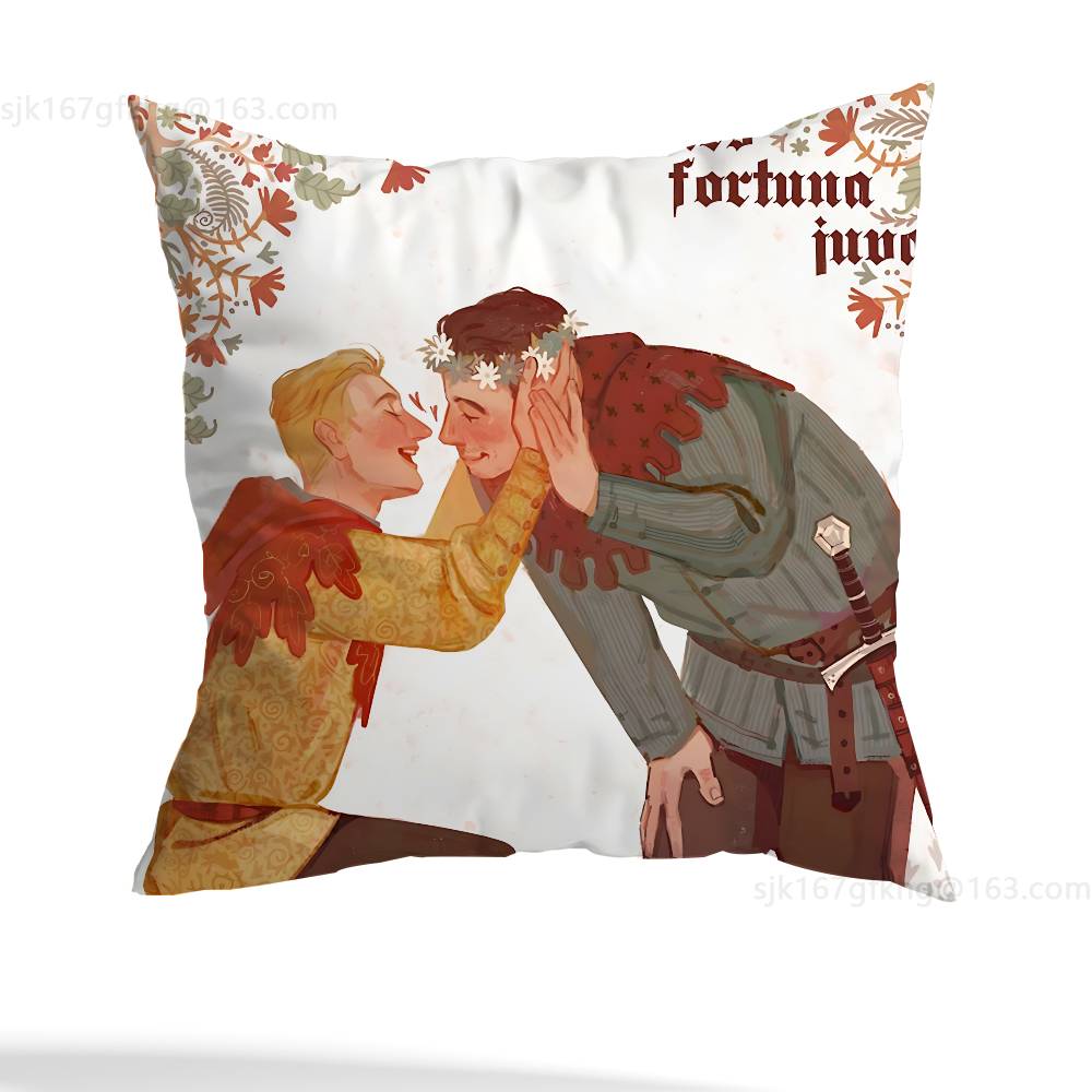 K-Kingdom Come Deliverance Pillow Cover Living Room Sofa Cushion Cover Bedroom Room Bed Pillow Cover Home Decoration