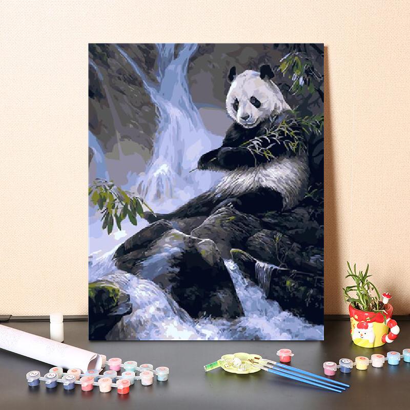 

Украшение дома Искусство Холст Цифровая картина маслом DIY Краска по номерам Картина маслом по номерам