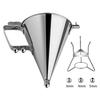304 Stainless Steel Batter Dispense Octopus Balls Batter Baker Cooking Tool with Rack Cupcake Pancake Batter Maker Kitchen Tool