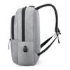 Computer bag backpack large capacity backpack multi-function usb charging new high-end schoolbag business