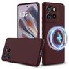 Рідкий силіконовий чохол для Motorola Edge 60 Neo 5G/Edge 50 Neo 5G/Moto S50 5G/ThinkPhone 25 5G Магнітний чохол-обкладинка для телефону з ремінцем