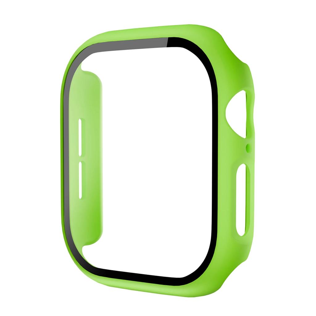Tempered Glass+Cover For Apple Watch 10 42mm 46mm Matte Hard PC bumper Screen Protector Case iWatch series 10 42/46 Accessories