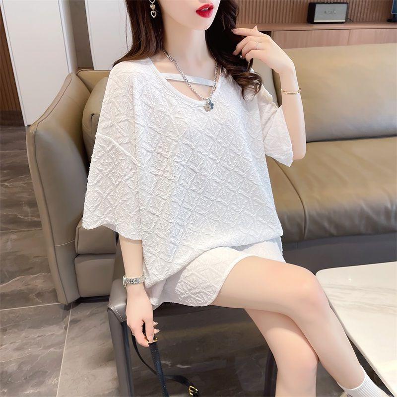 Designed Women's Short-sleeved Summer New Loose Niche All-match Casual Tops