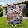 Custom Size Anime Woven Blanket Soft Home Cover Blanket for Couch Bed and Chair