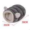 Semi Enclosed Winter Warm Pets Supplies Plush Sleep Kennel Cat Tent Bed Kitten Puppy Indoor Cats