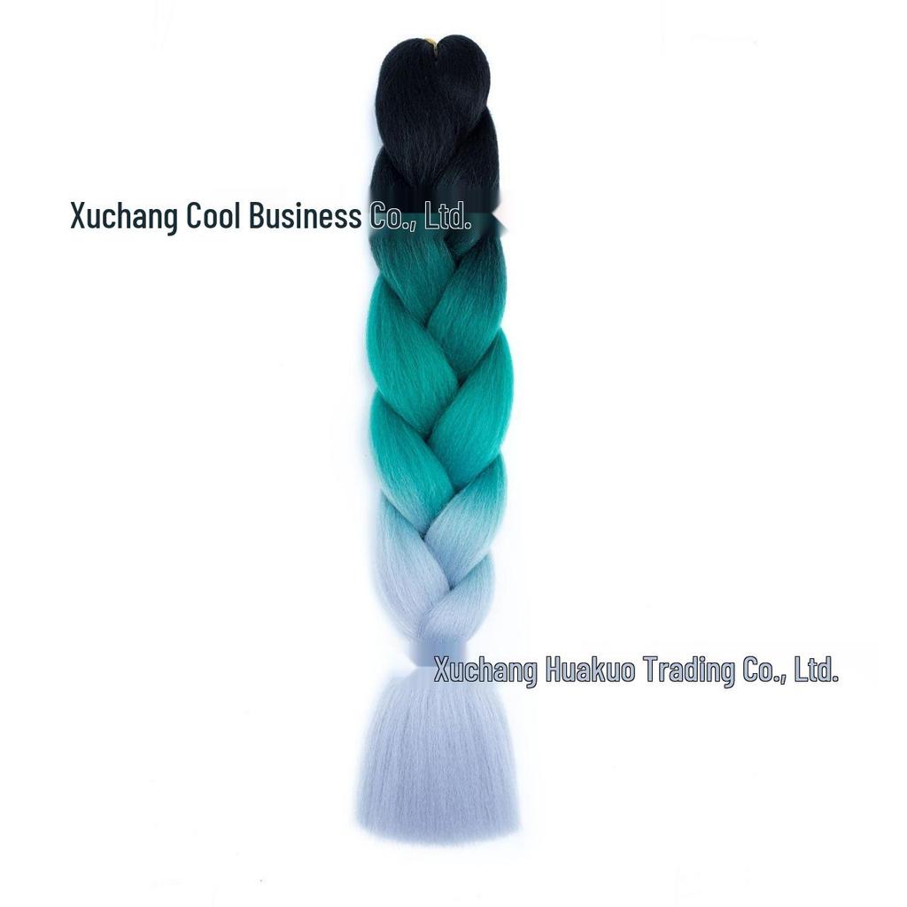 Three, Four, Five-Color Gradient High-Temp Fiber Jumbo Braid Material