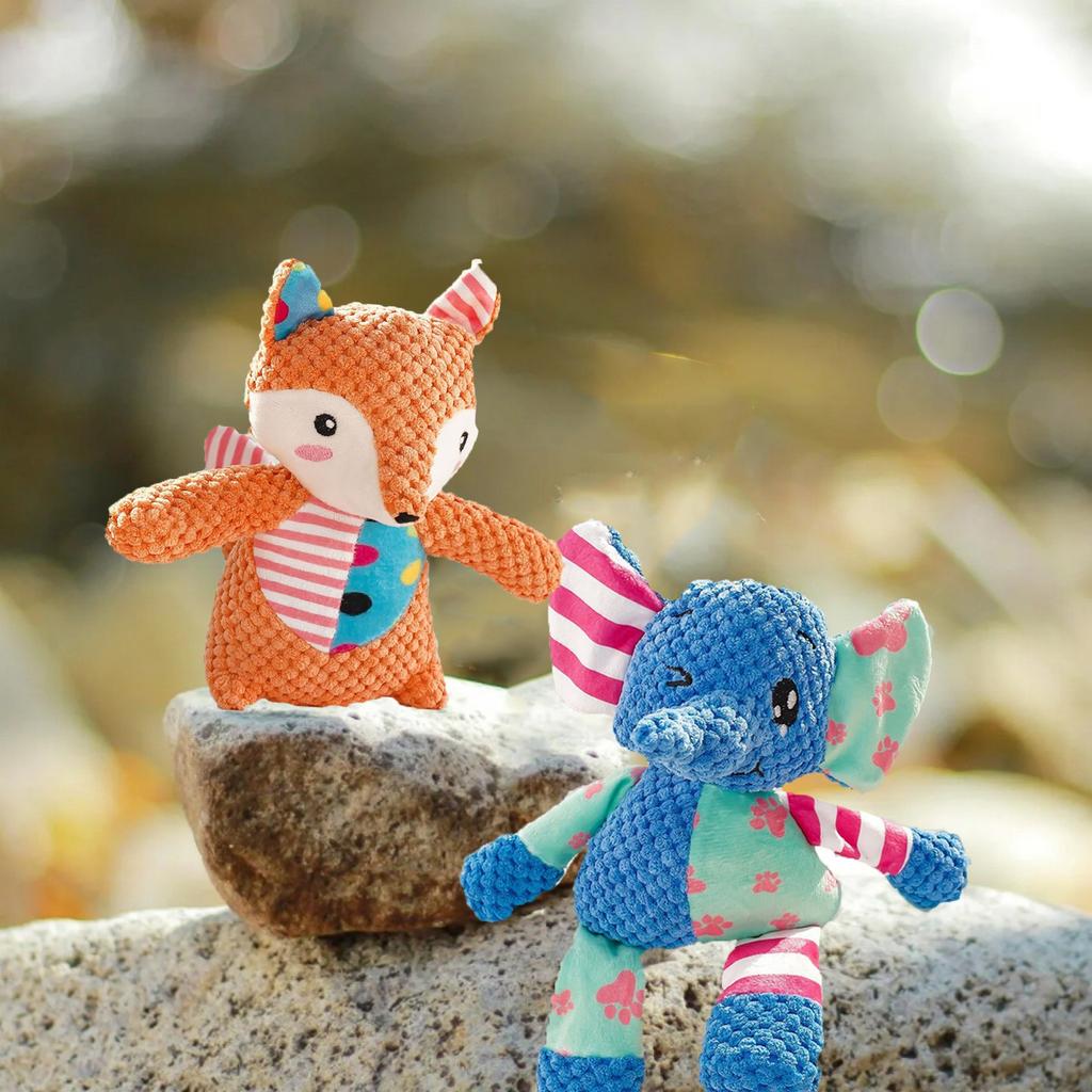 Elephant Stun Dog Sound Without Battery Plush Resistant Animal Cat Pet Supplies