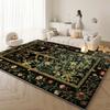 Vintage Printed Mat Suitable for Dining Family Office Luxury Retro Style Soft Comfortable for Living Room, Bedroom, and Kitchen