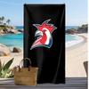 Sydney Roosters Bedrucktes Schnelltrocknendes Strandtuch Super Saugfähiges Weiches Leichtes Handtuch für Pool Sommerreisen