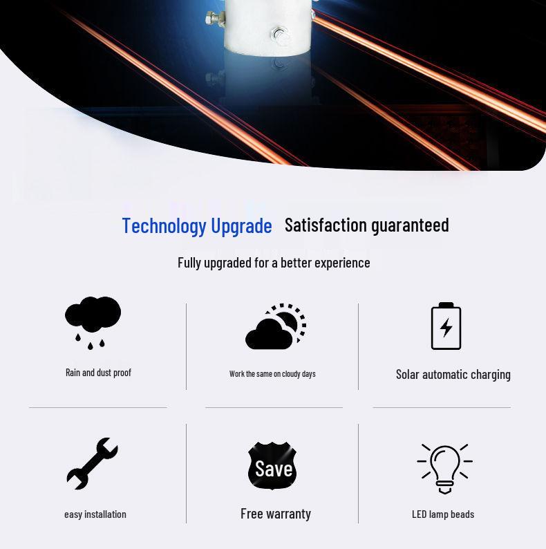 Dual-Sided LED Strobe Traffic Warning Light for Road Construction (Red & Blue)