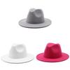 Cappello Fedora in Feltro di Lana per Uomo e Donna Con Protezione Solare e Traspirabilità Per la Moda Estiva