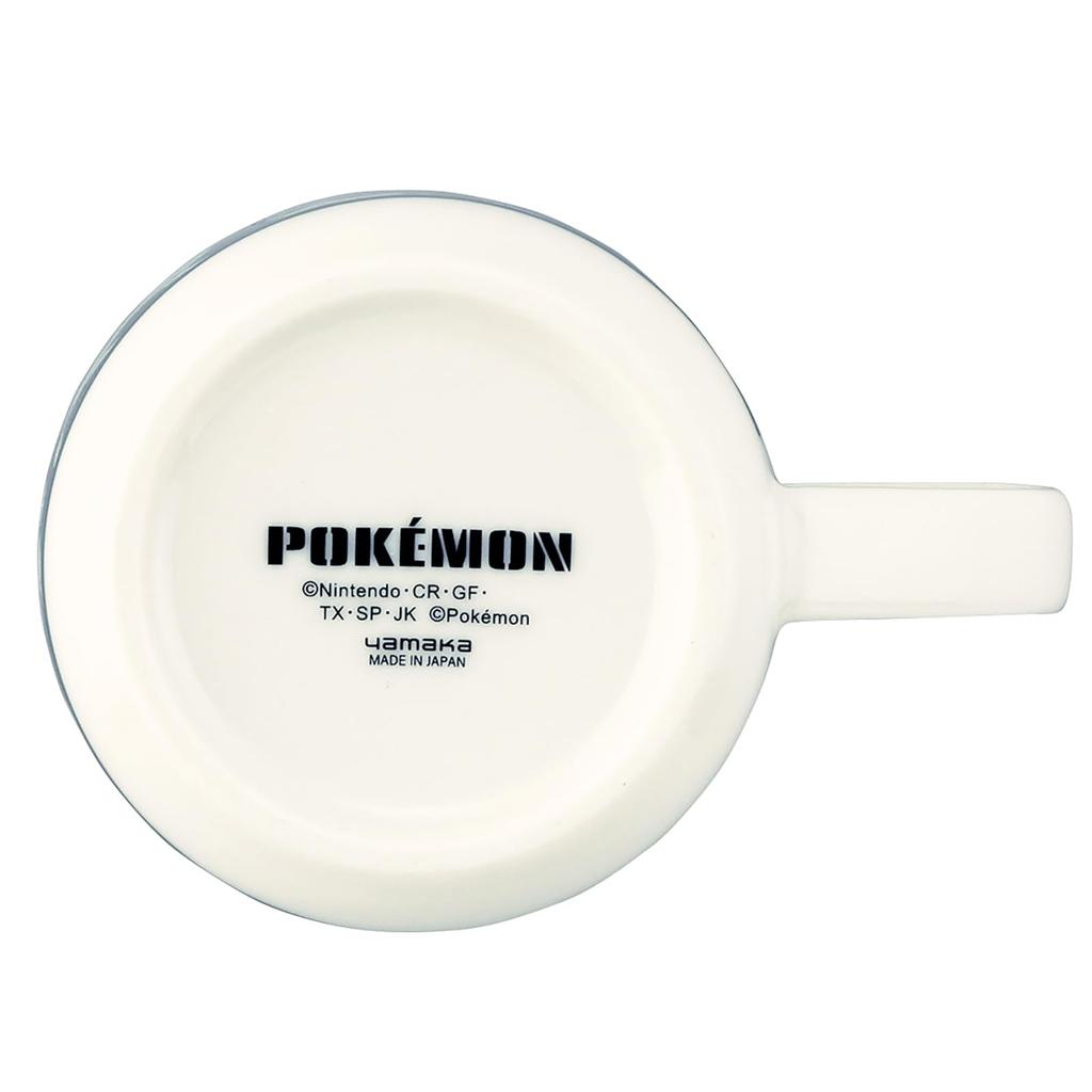 Yamaka Shoten 9 X Pokemon Type Series "Pokemon" Mug, Large, Approx. 8cm, 350ml, Dark, Merchandise, Tableware, 3, Black, PM273-11