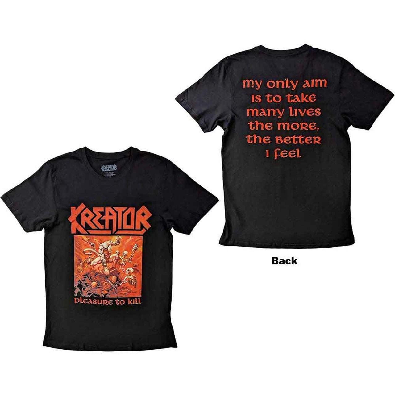 Kreator Pleasure To Kill V2 T shirt - NEW XXXXL