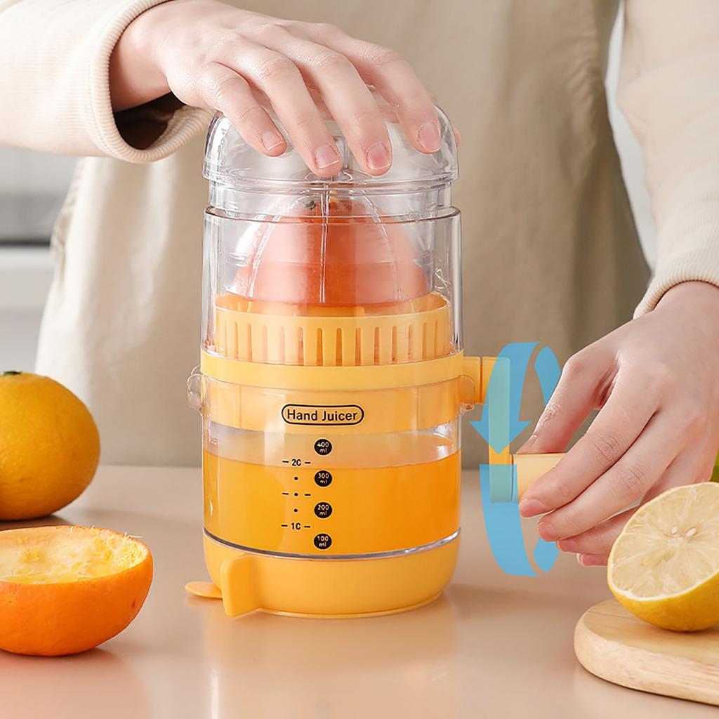 Manual Storage School In Orange Juicer Machine Machine With Handle Extractor Fruit Handheld Portable For Orange & Pomegranate