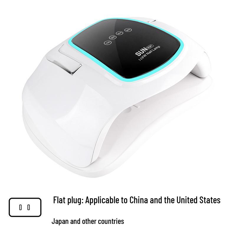 108W Dual Hand UV LED Nail Lamp for Gel Polish Curing