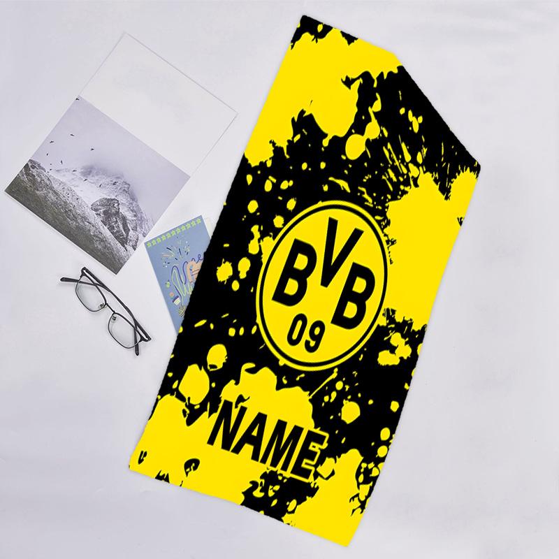 1pc Football28 Beach Towel with Custom Name, Beach/Swimming/Bath/Picnic/Camping Towel, Suitable for Seaside Beaches