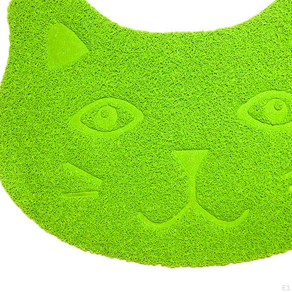 Cat Bowl Mat Dog Food Placemat Pet Feeding Tray Non Slip PVC Material Suitable for Small Dogs