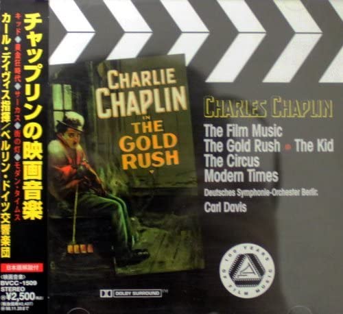 

CD BERLIN GERMANY SYMPHONY ORCHESTRA - Chaplins film music BVCC1509 Japan Classical Used