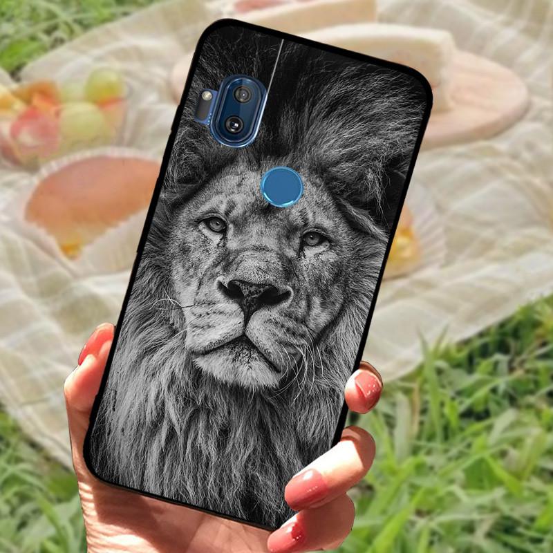 For Moto One Hyper Case Cover For Moto OneHyper Silicone Soft Marble Black Bumper Funda Coque for Moto One Hyper Protective Capa