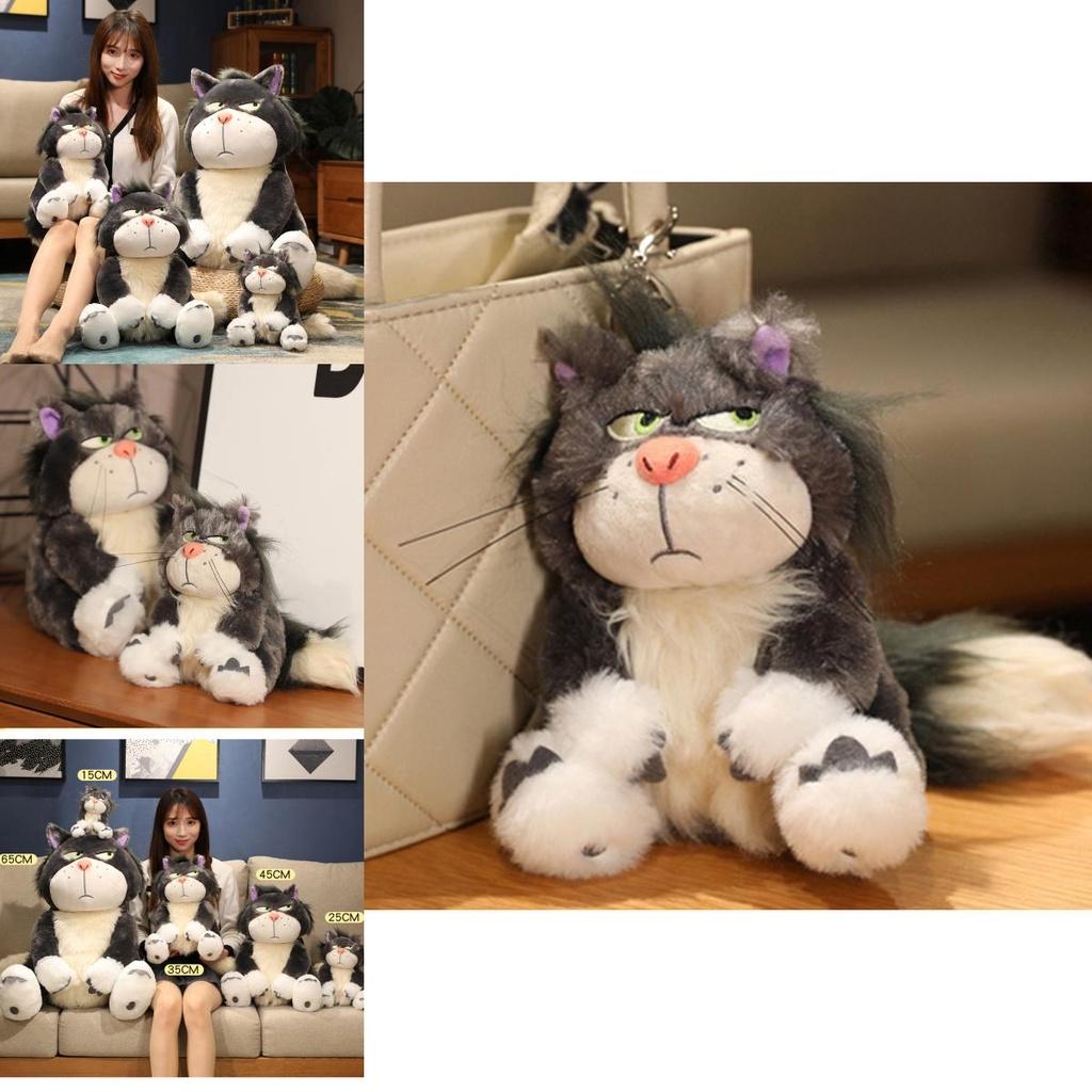 Disney Cinderella Bad Cat Lucifer Plush Toy Soft Stuffed Doll Gift Perfect For Kids And Adults