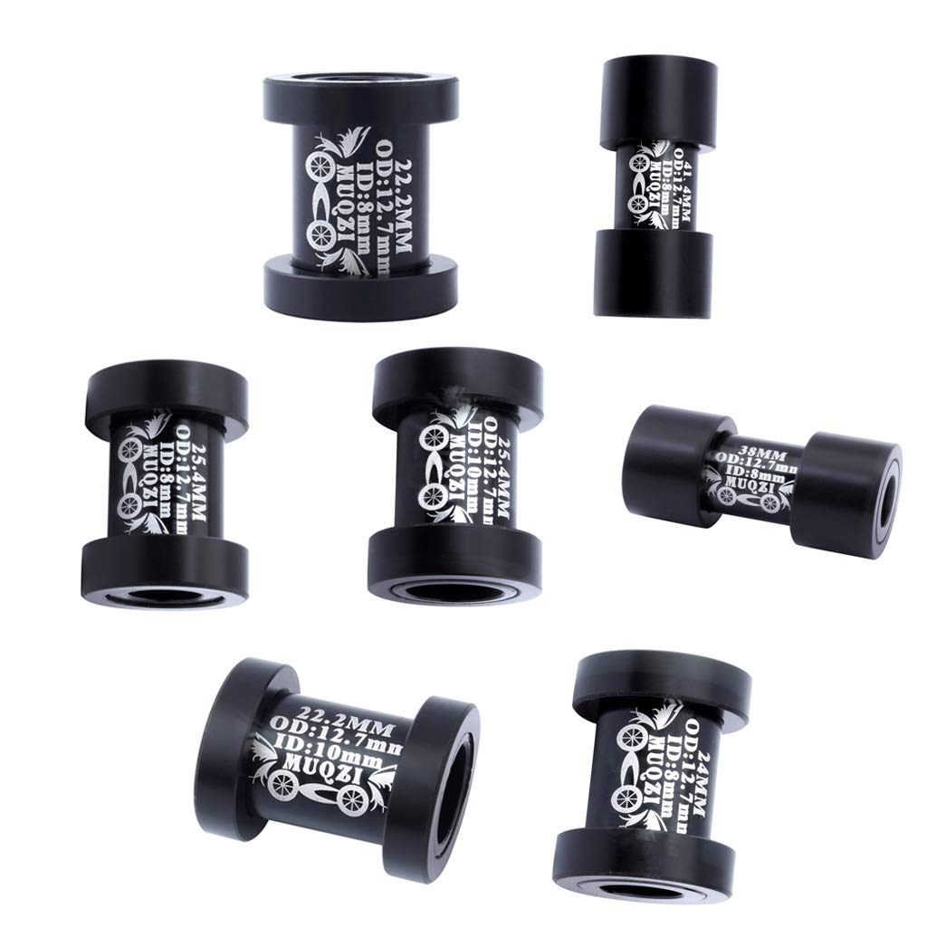Bicycle Shock Absorber Bush Rear Shock Absorber Mount Kit 7 Sizes - 22.2 X 8mm