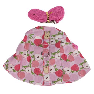 Rabbits Harness Leash Cute Breathable Pet Chest Traction Rope Set for Guinea Pigs Hedgehogs