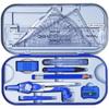 Doms Engineo Geometry Box And Mathematical Drawing Instrument (2 In 1 Convertible Leg Joint)