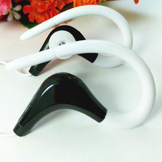 Wired Earbud High Fidelity Waterproof Ergonomic 3.5mm Noise Reduction Sports Ear Hook Earphone for Running