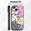 Cute cat life emoticon pack Phone Case Phone Case Soft Packaging Lightweight For iPhone17 16 15 14 13ProMax