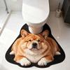 Non-slip Lifelike Animal Toilet Floor Mat 40×50CM 50×60CM Toilet Floor Mat  Bathroom Decor