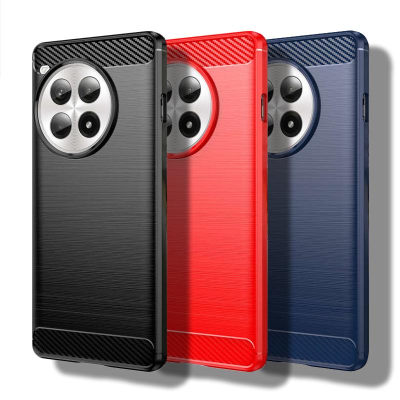 

For OnePlus ACE 3 Pro 5G Case For ACE 3 Pro Cover 6.78 Inch Carbon Fiber Shockproof Silicone Bumper For OnePlus ACE 3 Pro