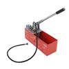 Hand Pressure Test Pump 50 Bar 5 MPa 726 Psi with 12L Tank Dual Valve System Manual Hydraulic Pressure Pump for Pipe