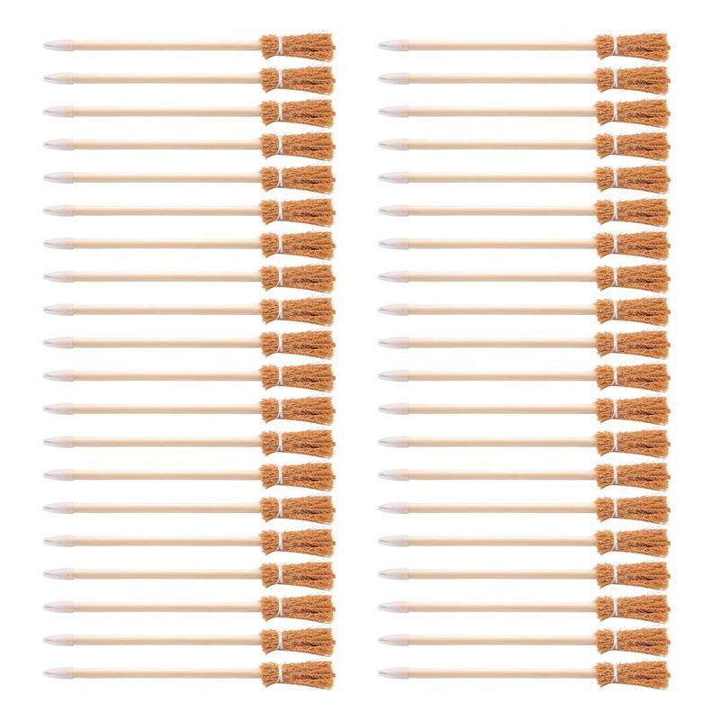 Versatile 40 Pcs Witch Broom Pencils For Halloween Broomstick Ballpoint Pencils Halloween Party Favors Witch Broom Prop Writing