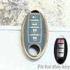 Car 4/5 Buttons Tpu Key Case Cover Shell For Nissan Sentra Leaf Rogue Sunny Versa Patrol X-Trail Qashqai Gt-R Kicks For Infiniti