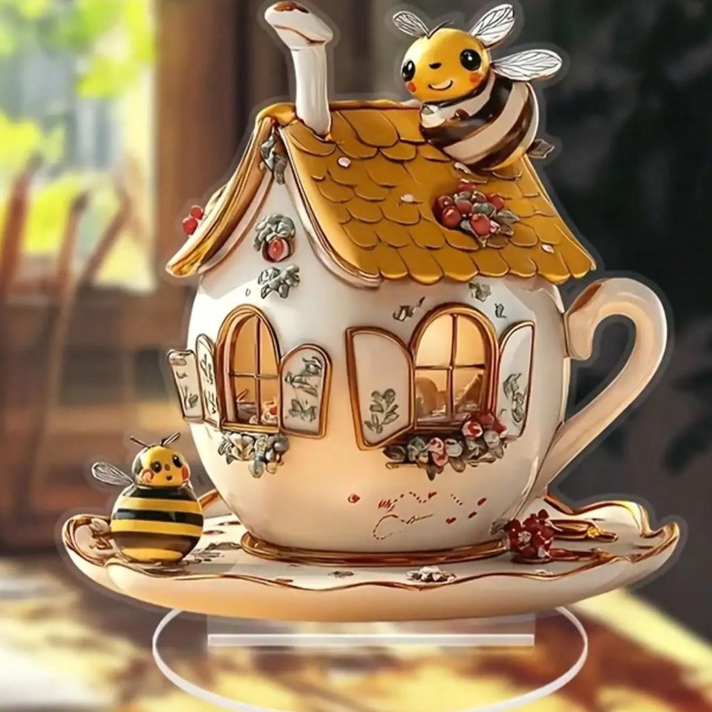 1PCS Simulated Honeycomb Shaped Teapot Is the Perfect Decoration for Kitchen Dining Tables Multi Functional Home Decoration
