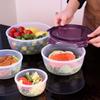 Large Transparent Fresh-Keeping Bento Box with Lid for Eggs, Vegetables, and Fruits