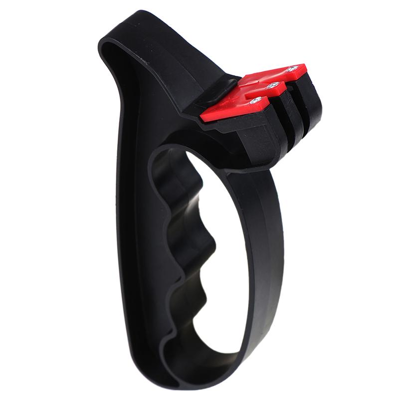 2 In 1 Handheld Messer Schere Klingen Messerschärfer Schärfen Kochwerkzeuge