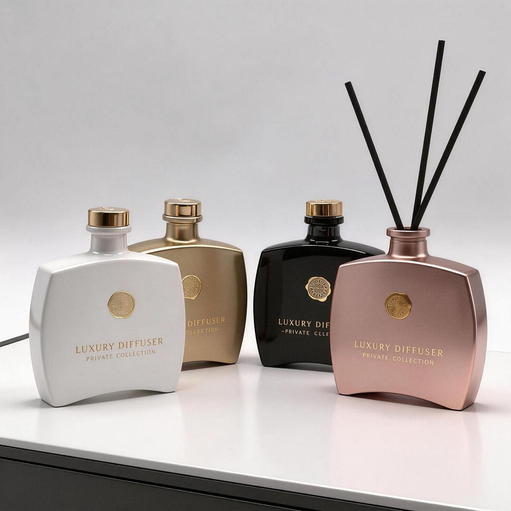 Luxury Aromatherapy Essential Oil Diffuser: Long-Lasting Scent for Home, Bedroom, and Bathroom