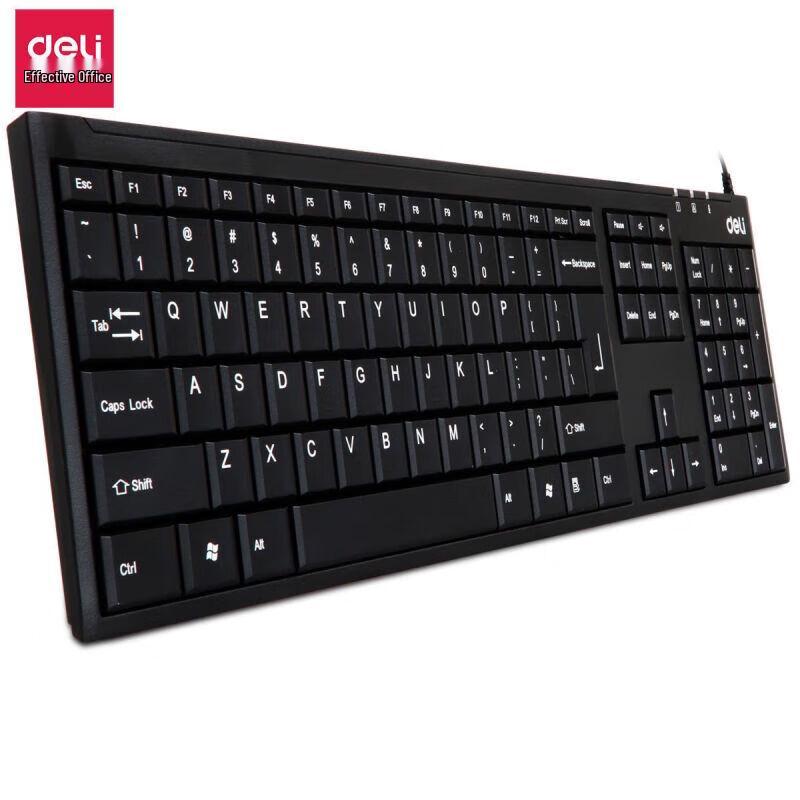 Deli 3712 Wired Keyboard and Mouse Combo