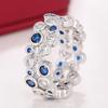 Cao Shi Exquisite Geometric Hollow Round Ring: Simple, Stylish Index Finger Accessory