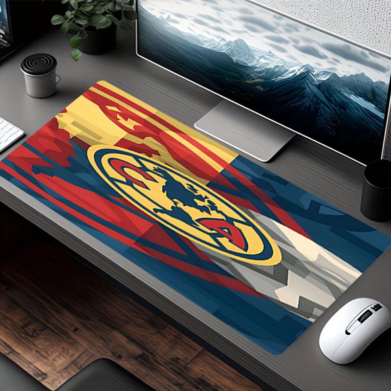 Club America Print Mouse Pad, for Keyboard Pad Laptop PC Mat for Office Home Use, Desk Decor, Perfect Birthday Gift for Gamers