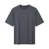 Men's Jacquard Stripe Loose Fit Short Sleeve T-Shirt