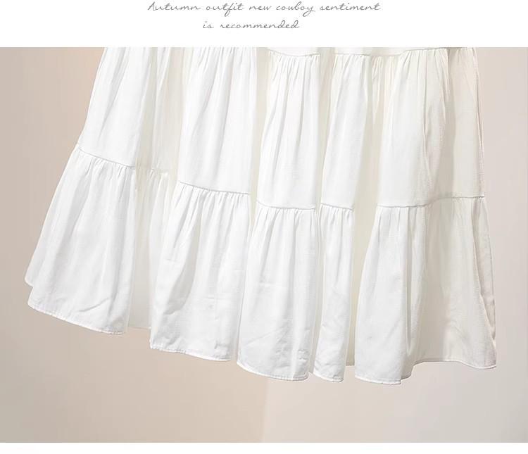 Women's Plus Size A-line Pleated High Waist Short Skirt - Summer 2025 Collection