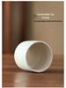 Kung Fu Tea Set: White Porcelain & Ceramic Teacups, Mutton Fat Jade Master Cup, Tea Bowl Set Gift