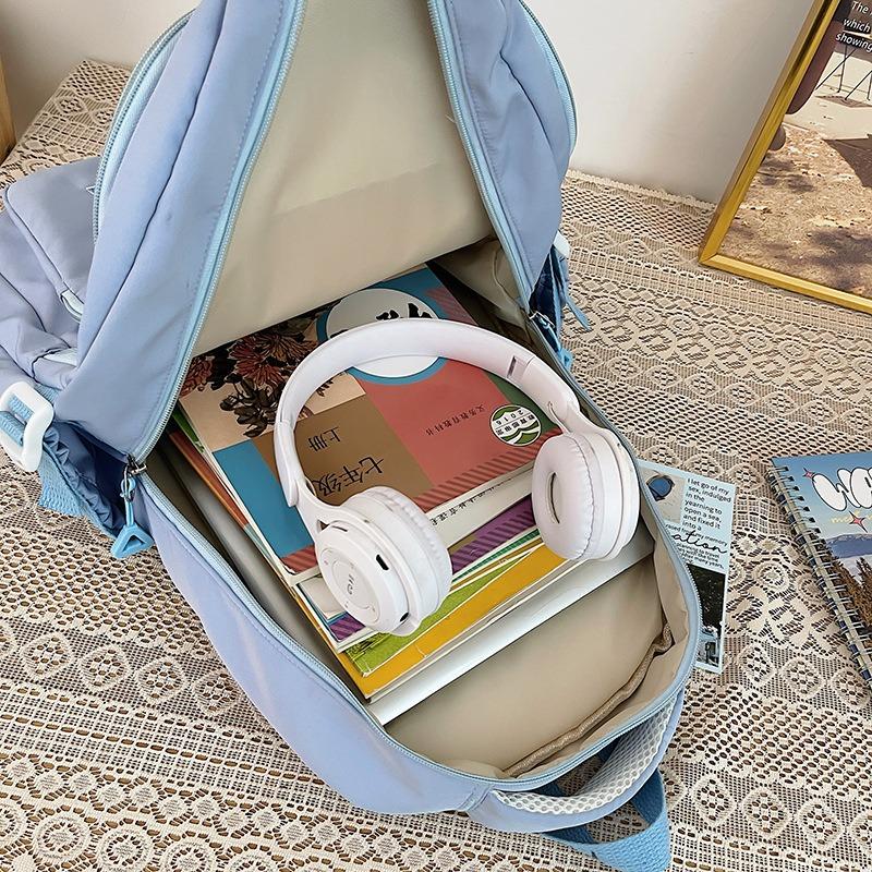 Backpack College Student High School Student Backpack New School Bag Fashion Harajuku Bag