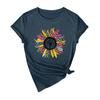 Women Short Sleeve  Soild  Sexy Cute Tee Slim Fit Tight Crop-Top T Shirt