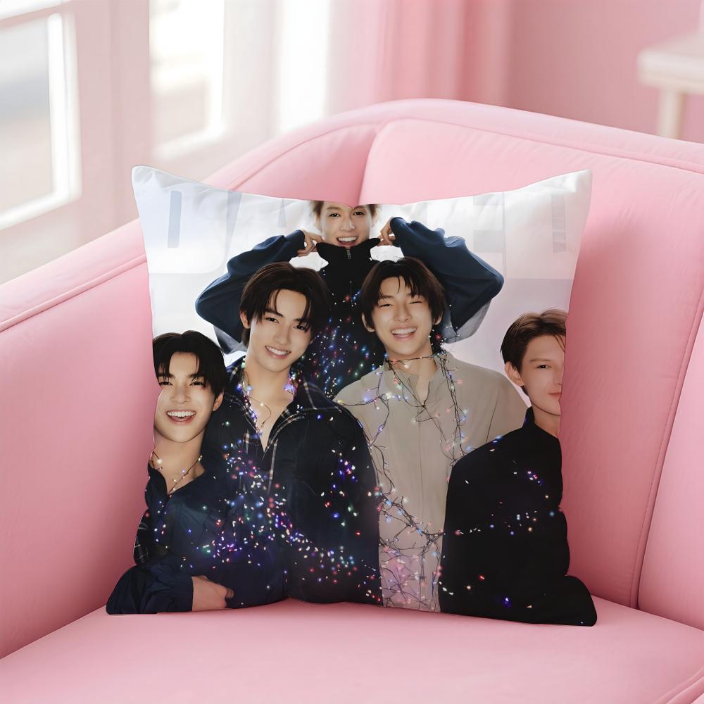 Korean Handsome Boy Group CCortis Cushion Cover Pillow Case Soft Skin Friendly Fabric  Concealed Zipper
