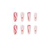 Cross-Border Ballet Pop False Nails & Removable Stickers Set