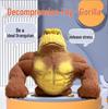 Kreatives Gorilla Stressspielzeug: Mehrfarbige Stretch- & Quetsch-Sandkunst