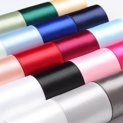 Ruban gros-grain en polyester épais double face pour l'emballage DIY
